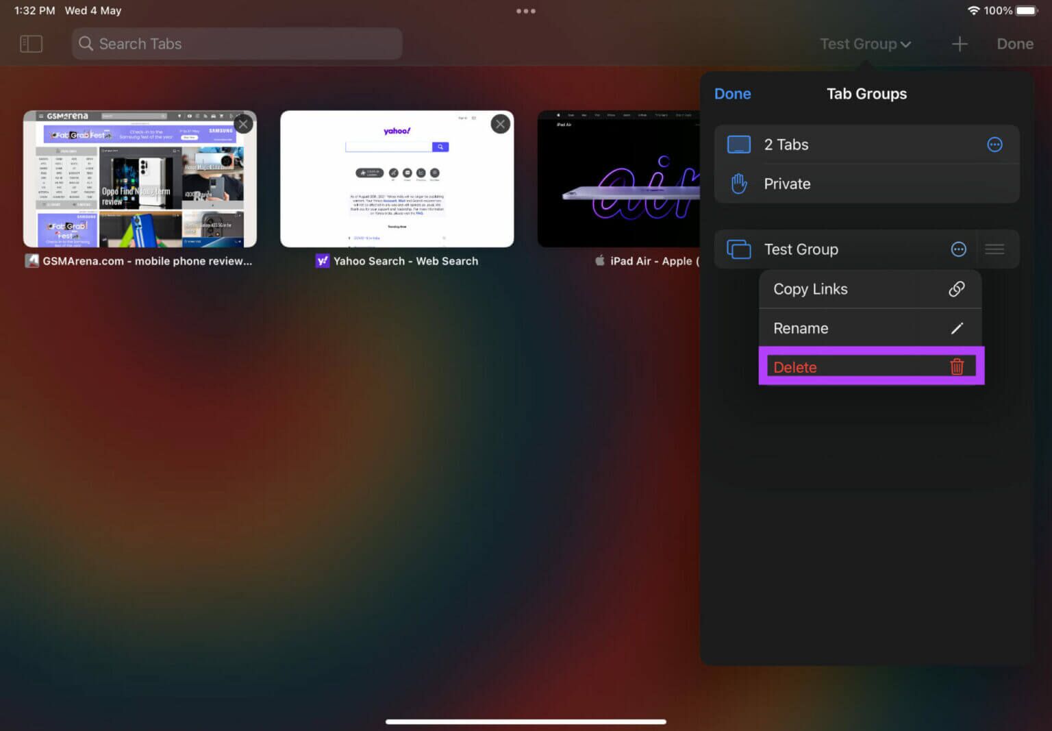 safari-tabs-13-1536x1067-1-1536x1067 كيفية استخدام مجموعات علامات التبويب في Safari على أجهزة Mac و iPhone و iPad