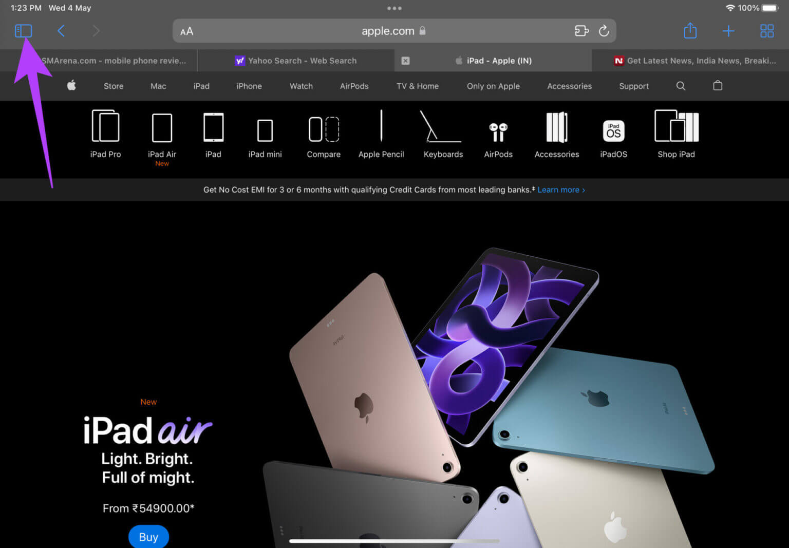 safari-tabs-2-1536x1067-1-1536x1067 كيفية استخدام مجموعات علامات التبويب في Safari على أجهزة Mac و iPhone و iPad