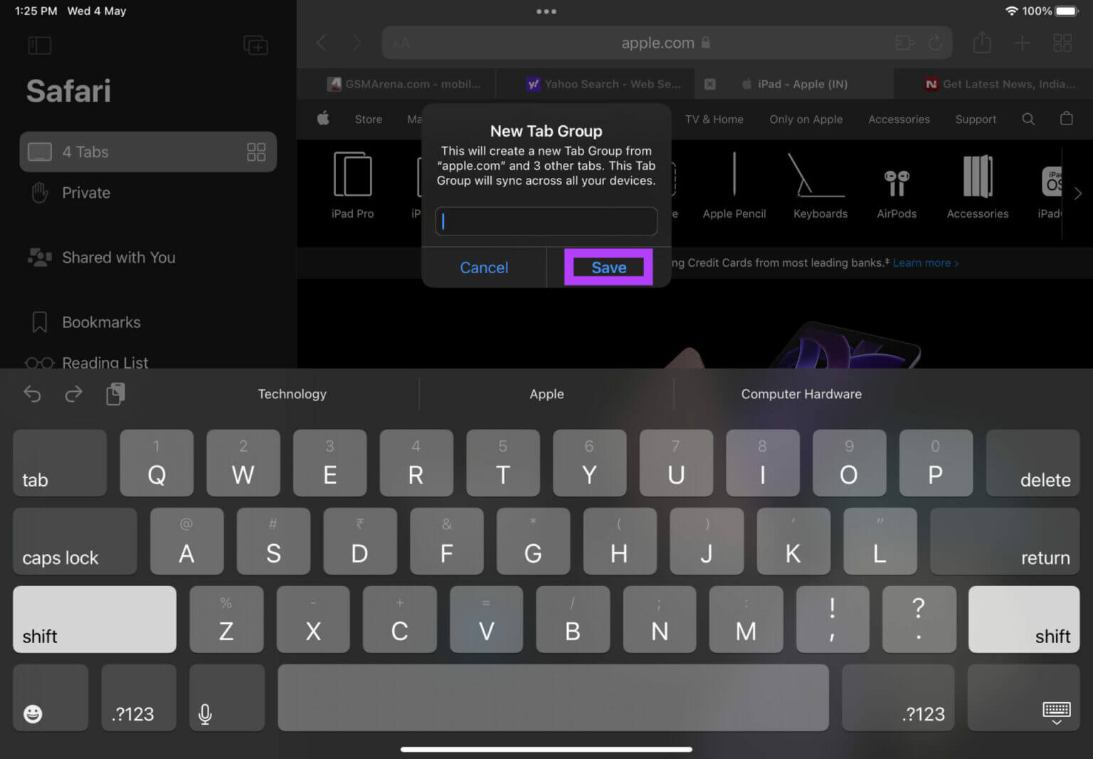 safari-tabs-8-1536x1067-1-1536x1067 كيفية استخدام مجموعات علامات التبويب في Safari على أجهزة Mac و iPhone و iPad