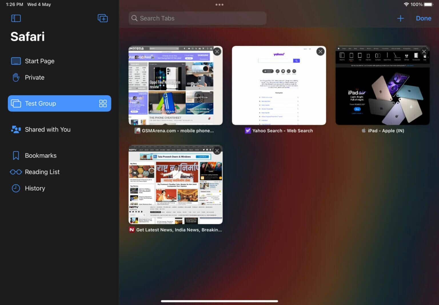 safari-tabs-9-1536x1067-1-1536x1067 كيفية استخدام مجموعات علامات التبويب في Safari على أجهزة Mac و iPhone و iPad