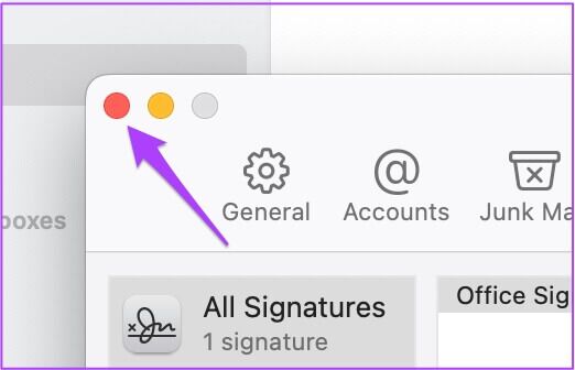 save-changes-to-email-signature-mail-iphone-522x336 كيفية إضافة التوقيع في تطبيق Apple Mail على iPhone و iPad و Mac