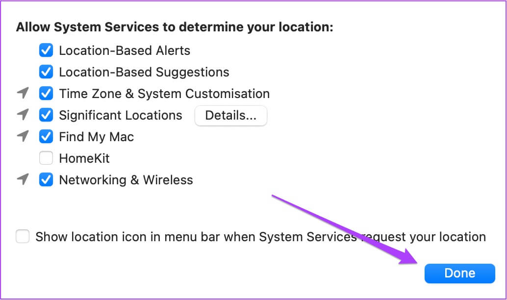 save-system-services-location-services-mac-1034x612 أفضل 5 طرق لإصلاح عدم عمل خدمات الموقع على نظام Mac