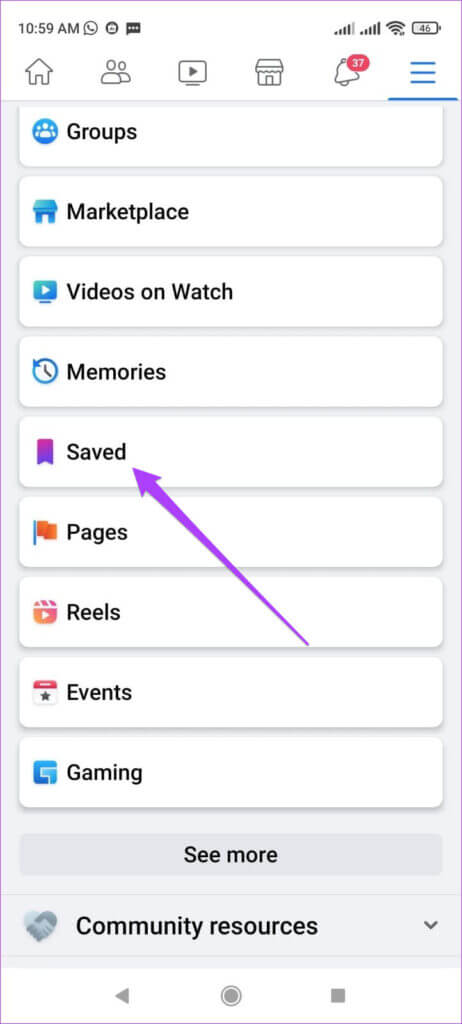 كيفية حفظ مقاطع الفيديو من Facebook Watch على iPhone و Android و Web - %categories