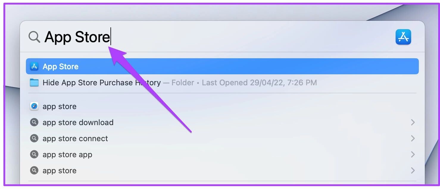 search-for-app-store-mac-1-1478x636 أفضل 6 طرق لإصلاح عدم فتح تطبيق Numbers على جهاز Mac