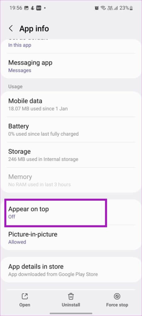 select-appear-on-top-461x1024-1-461x1024 كيفية إيقاف تثبيت التطبيقات غير المرغوب فيها على Android