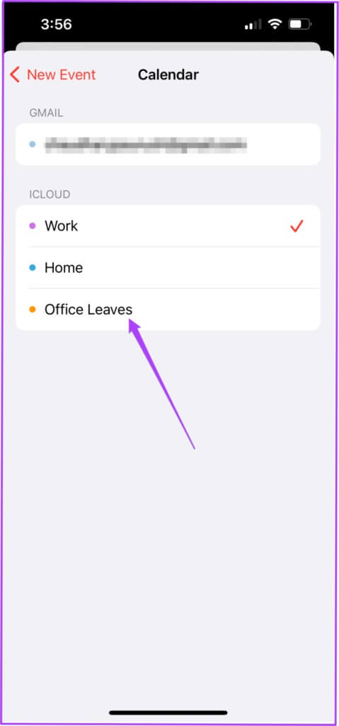 select-calendar-to-add-holiday-calendar-app-iphone-479x1024-1-479x1024 كيفية إضافة وإزالة العطل في تطبيق تقويم Apple