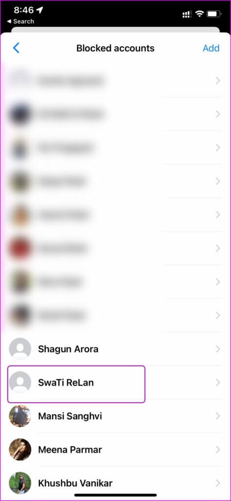 select-contact-473x1024-1-473x1024 ماذا يعني عدم وجود صديقك على Facebook Messenger