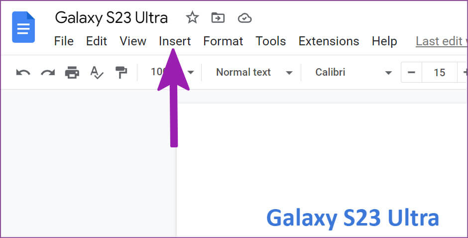 select-insert-in-google-docs-940x478 كيفية إنشاء وإدارة المشاريع في محرر مستندات Google