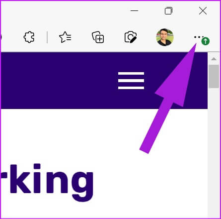 select-more-menu-fix-edge-unable-to-print-445x440 6 أفضل الطرق لإصلاح عدم قدرة Microsoft Edge على الطباعة