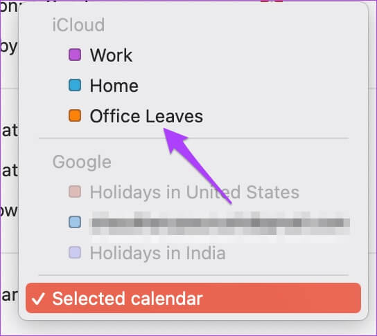 select-new-holiday-calendar-mac-544x486 كيفية إضافة وإزالة العطل في تطبيق تقويم Apple