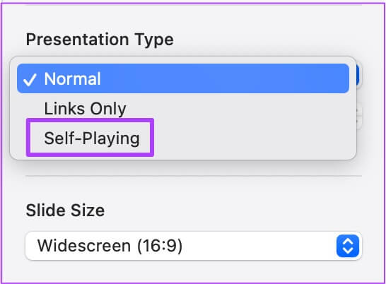 self-playing-loop-slideshow-keynote-mac-546x402 كيفية تكرار عرض الشرائح في Keynote على iPhone و Mac