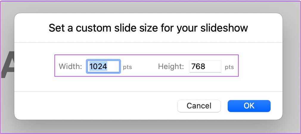 set-custom-width-and-height-of-slide-keynote-mac-1010x450 كيفية تغيير حجم الشريحة في Keynote على iPhone و iPad و Mac