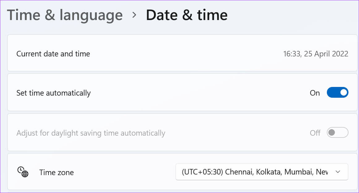 set-date-and-time-correctly-1161x626 كيفية إصلاح عدم فتح تطبيق Xbox في Windows 11