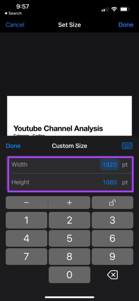 set-slide-size-keynote-iphone-473x1024-1-473x1024 كيفية تغيير حجم الشريحة في Keynote على iPhone و iPad و Mac