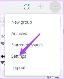 settings-whatsapp-web-224x278 كيفية إرسال تفاعلات الرسائل على WhatsApp باستخدام رموز تعبيرية مختلفة