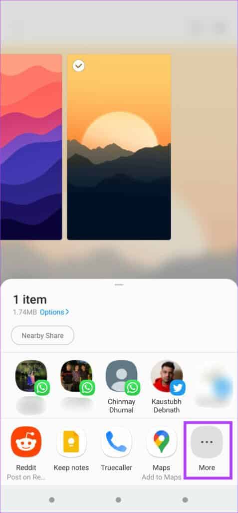 share-menu-6-477x1024-1-477x1024 كيفية تخصيص قائمة المشاركة على هواتف Samsung Galaxy