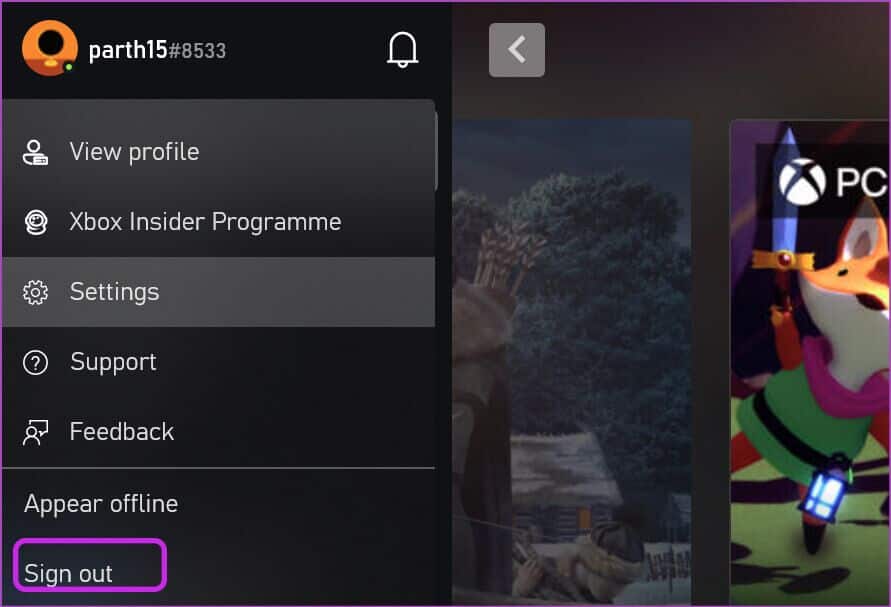 sign-out-from-your-account-891x607 أفضل 8 طرق لإصلاح عدم تنزيل تطبيق Xbox للألعاب على Windows 10 و Windows 11