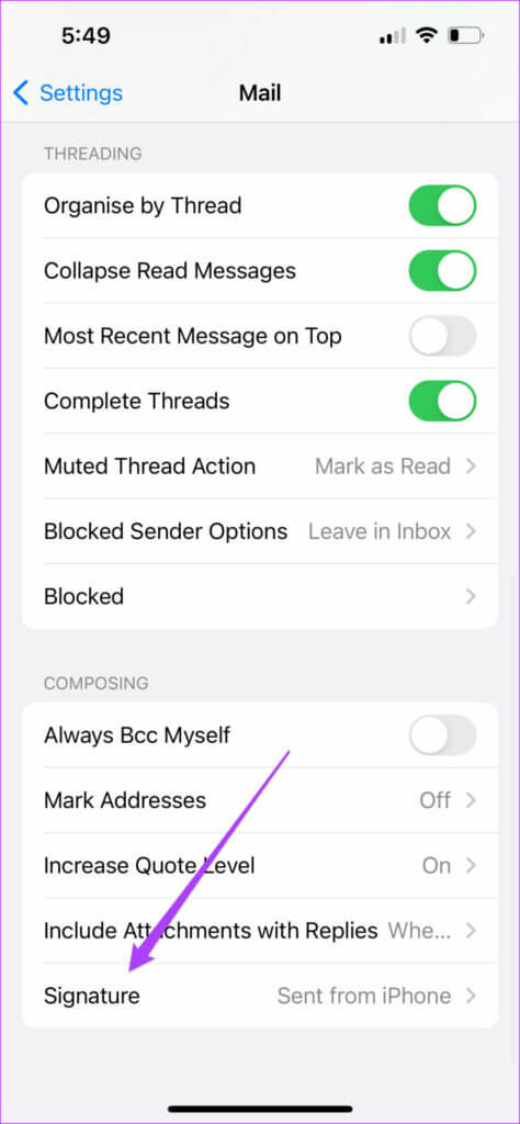كيفية إضافة التوقيع في تطبيق Apple Mail على iPhone و iPad و Mac - %categories