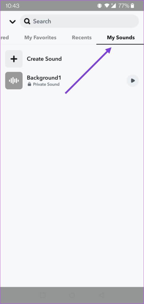 snapchat-my-sounds-list-486x1024-1-486x1024 كيفية إضافة موسيقى إلى قصص SNAPCHAT و SNAPS