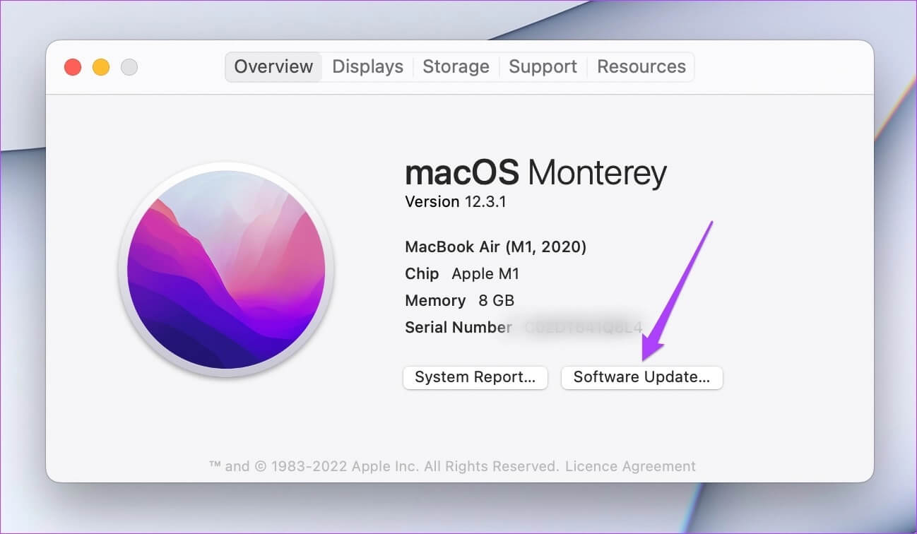 software_update_mac-2-1298x756 أفضل 5 طرق لإصلاح عدم عمل خدمات الموقع على نظام Mac
