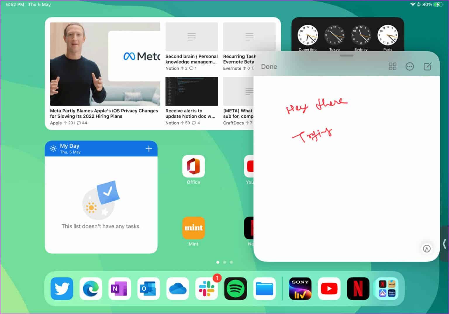 take-quick-notes-in-apple-notes-1536x1073-1-1536x1073 أفضل 8 ميزات مخفية في Apple Pencil يجب عليك استخدامها