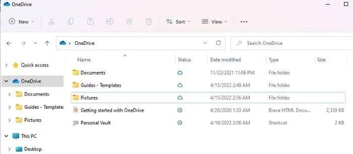 troubleshooting-onedrive-sync-issues-onedrive-folder-700x306 كيفية استكشاف مشكلات مزامنة OneDrive وإصلاحها