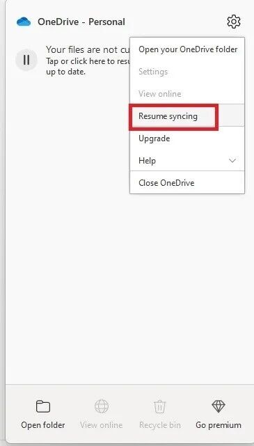 troubleshooting-onedrive-sync-issues-resume-syncing-365x641 كيفية استكشاف مشكلات مزامنة OneDrive وإصلاحها