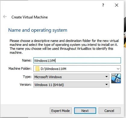 try-windows-11-create-vm-step2-418x391 كيفية تجربة Windows 11 بدون التخلص من Windows 10