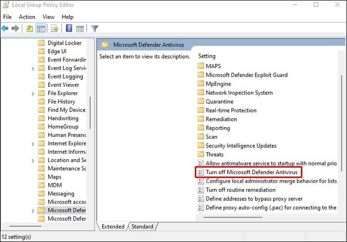 turn-off-700x488 كيفية تعطيل برنامج Windows Defender في Windows 11