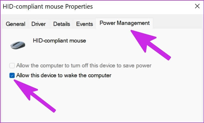 turn-off-mouse-from-waking-up-computer-686x415 كيفية منع الماوس ولوحة المفاتيح من إيقاظ جهاز الكمبيوتر الذي يعمل بنظام Windows 11