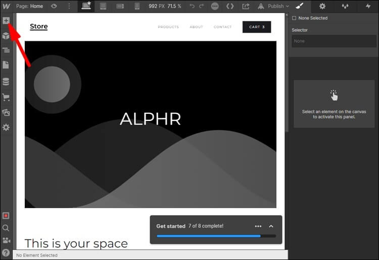 webflow9-750x516 كيفية إضافة كود مخصص في WebFlow
