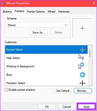 win-11-cursor-23-394x450 كيفية تخصيص مؤشر الماوس على Windows 11