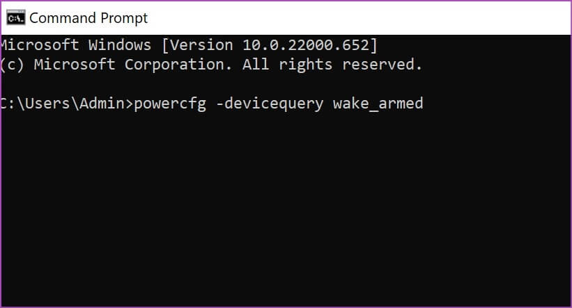 windows-command-prompt-menu-821x443 كيفية منع الماوس ولوحة المفاتيح من إيقاظ جهاز الكمبيوتر الذي يعمل بنظام Windows 11