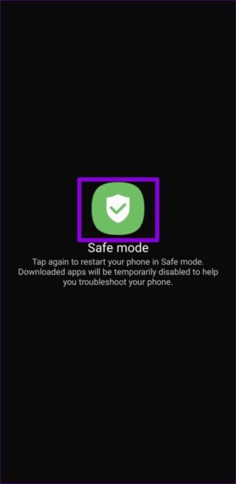 Boot-Samsung-Phone-in-Safe-Mode-500x1024-1-500x1024-e1656083311686 إصلاح استمرار تطبيق رسائل Samsung في التوقف