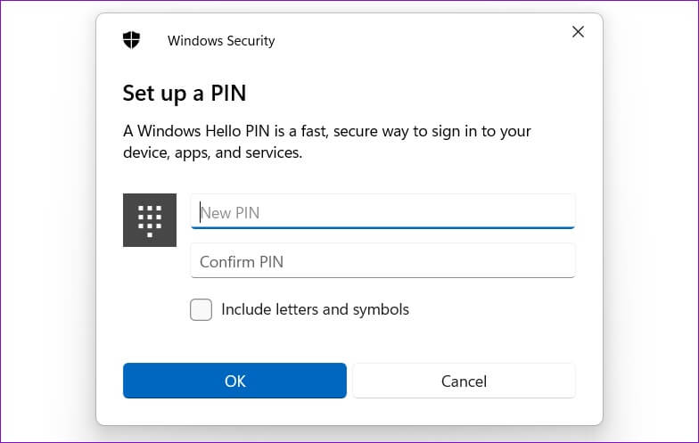 إصلاح تعذر تغيير رقم التعريف الشخصي لتسجيل الدخول على Windows 10 و Windows 11 - %categories