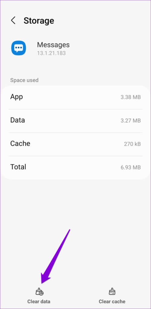 Clear-Samsung-Messages-App-Data-500x1024-1-500x1024 إصلاح استمرار تطبيق رسائل Samsung في التوقف