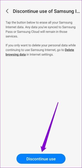 Discontinue-Use-Of-Samsung-Internet-Browser-500x1024-1-342x700 أفضل 6 طرق لإصلاح استمرار متصفح الإنترنت من Samsung في الفتح تلقائيًا