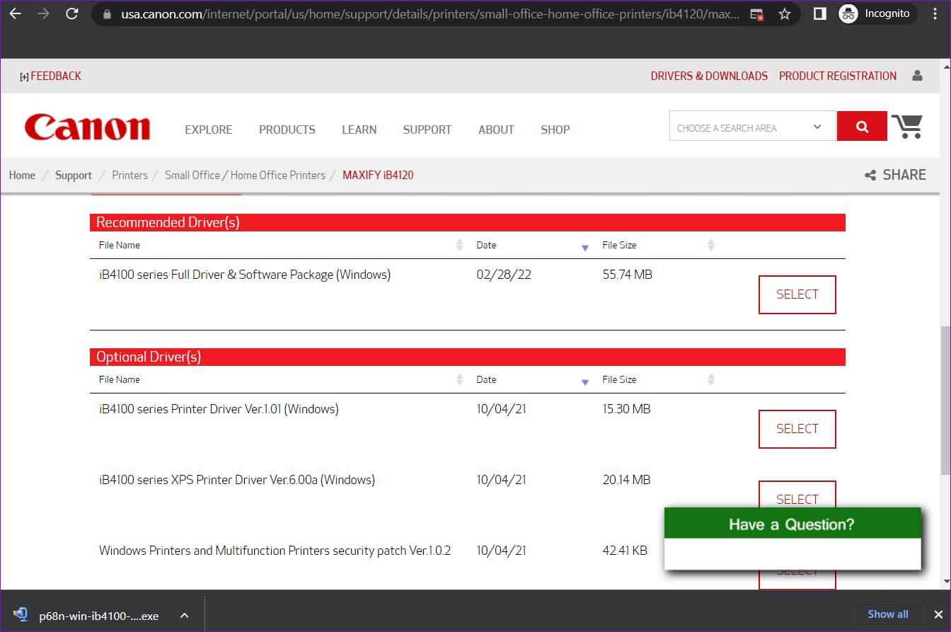 Dowload-Printer-Driver-on-Windows-1344x893 أفضل 6 طرق لإصلاح استمرار خدمة التخزين المؤقت للطباعة في التوقف على Windows 10 و Windows 11