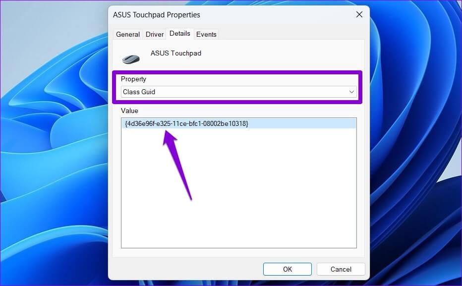 Driver-Class-Guid-Number-932x577 5 حلول لإصلاح خطأ "يتعذر تحميل برنامج التشغيل على هذا الجهاز" على Windows 11