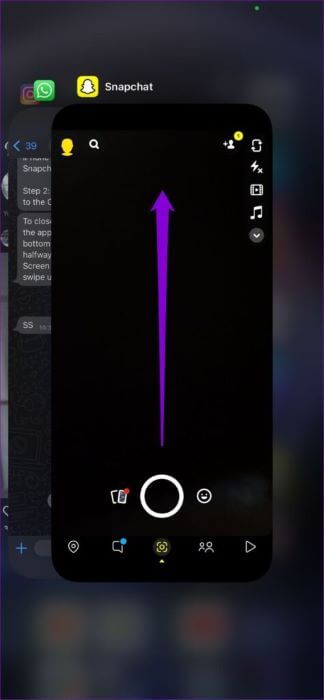 Force-Stop-Snapchat-on-iPhone-474x1024-1-324x700 أفضل 7 طرق لإصلاح خطأ تعذر الاتصال في Snapchat