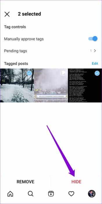 كيفية إخفاء أو إظهار الصور التي بها إشارة من ملفك الشخصي على Instagram - %categories