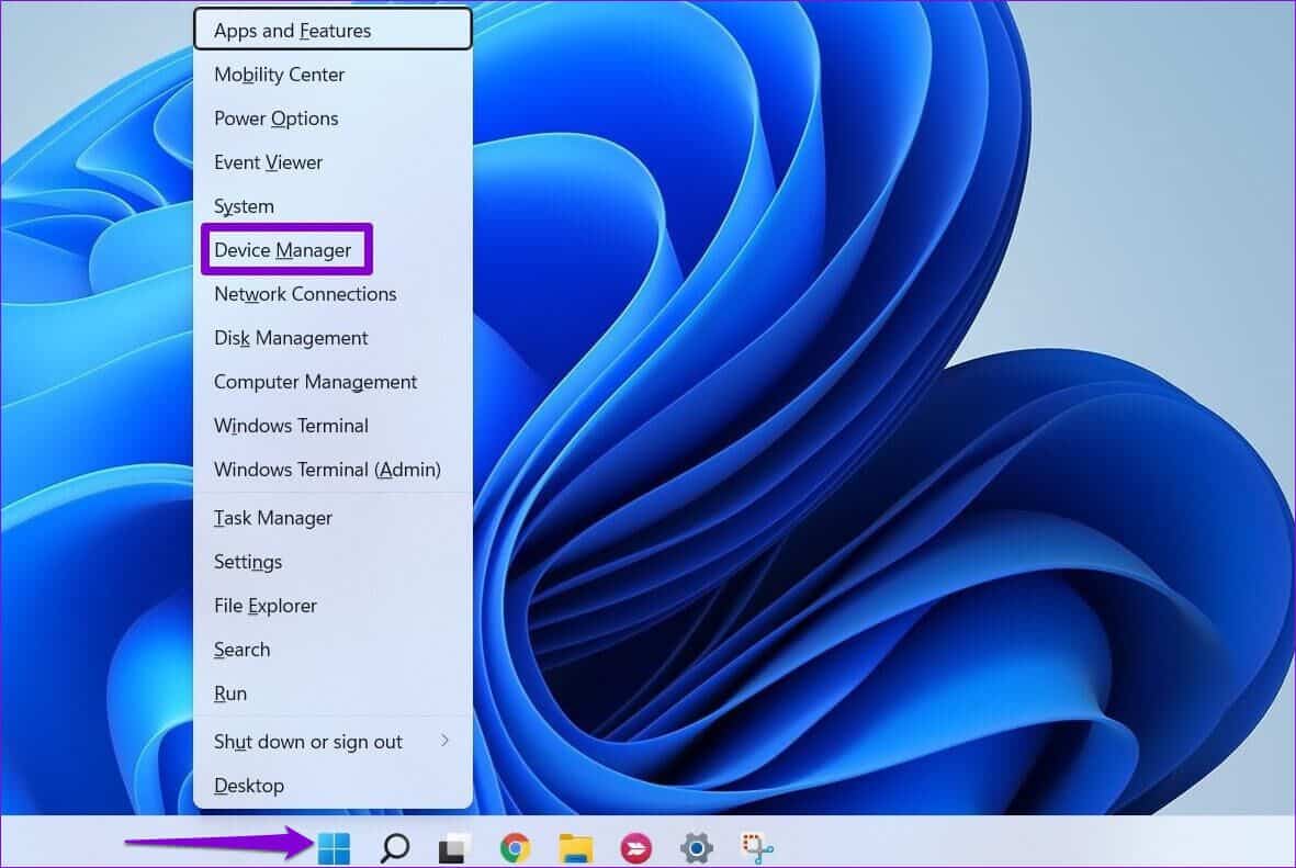 Open Device Manager on Windows 7 1181x791 - كيفية التبديل إلى أقوى شبكة Wi-Fi تلقائيًا في Windows 10 و Windows 11