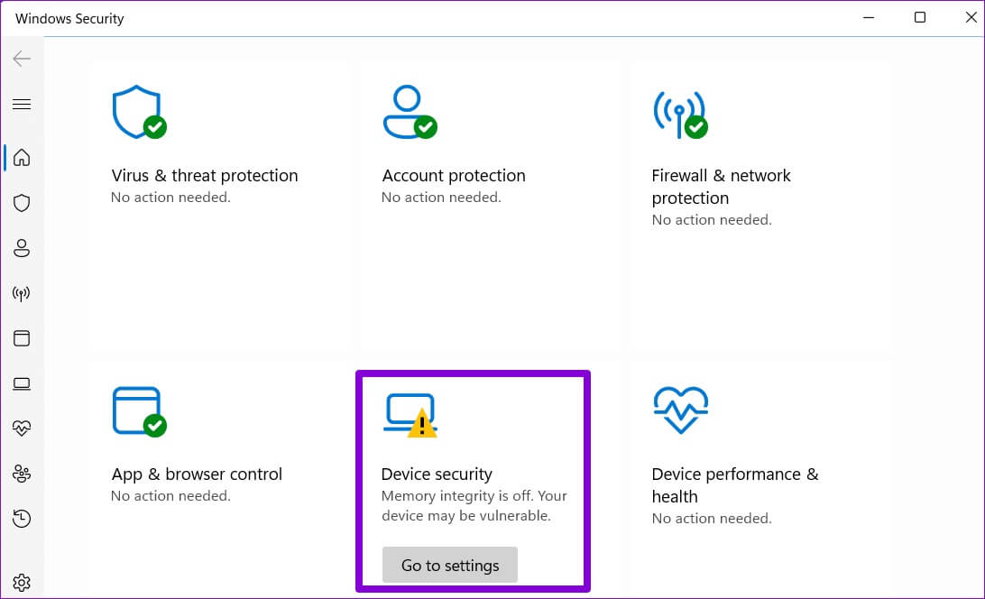 Open-Device-Security-on-Windows-1092x664 5 حلول لإصلاح خطأ "يتعذر تحميل برنامج التشغيل على هذا الجهاز" على Windows 11