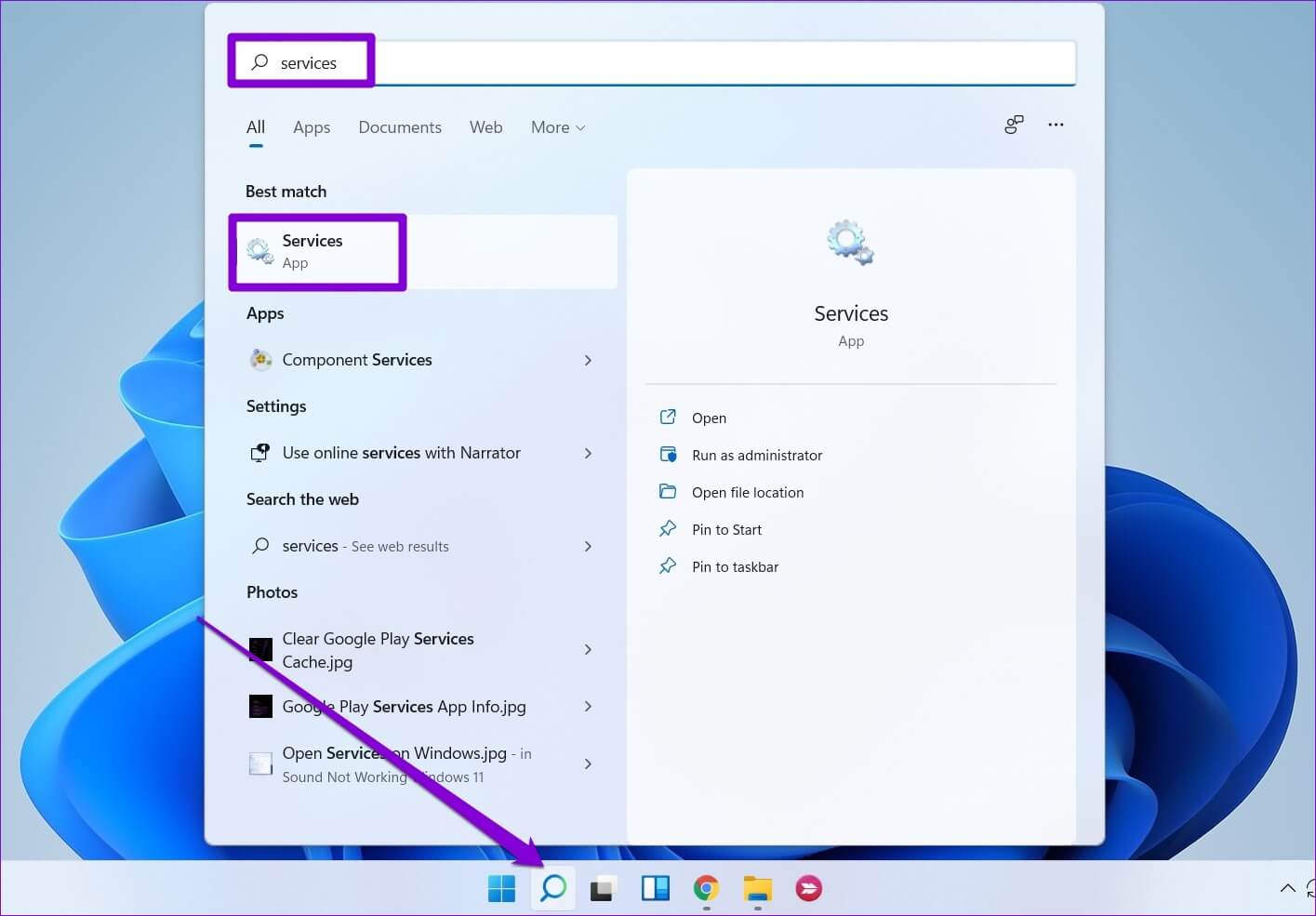 Open-Services-1-1415x985 أفضل 6 طرق لإصلاح استمرار خدمة التخزين المؤقت للطباعة في التوقف على Windows 10 و Windows 11