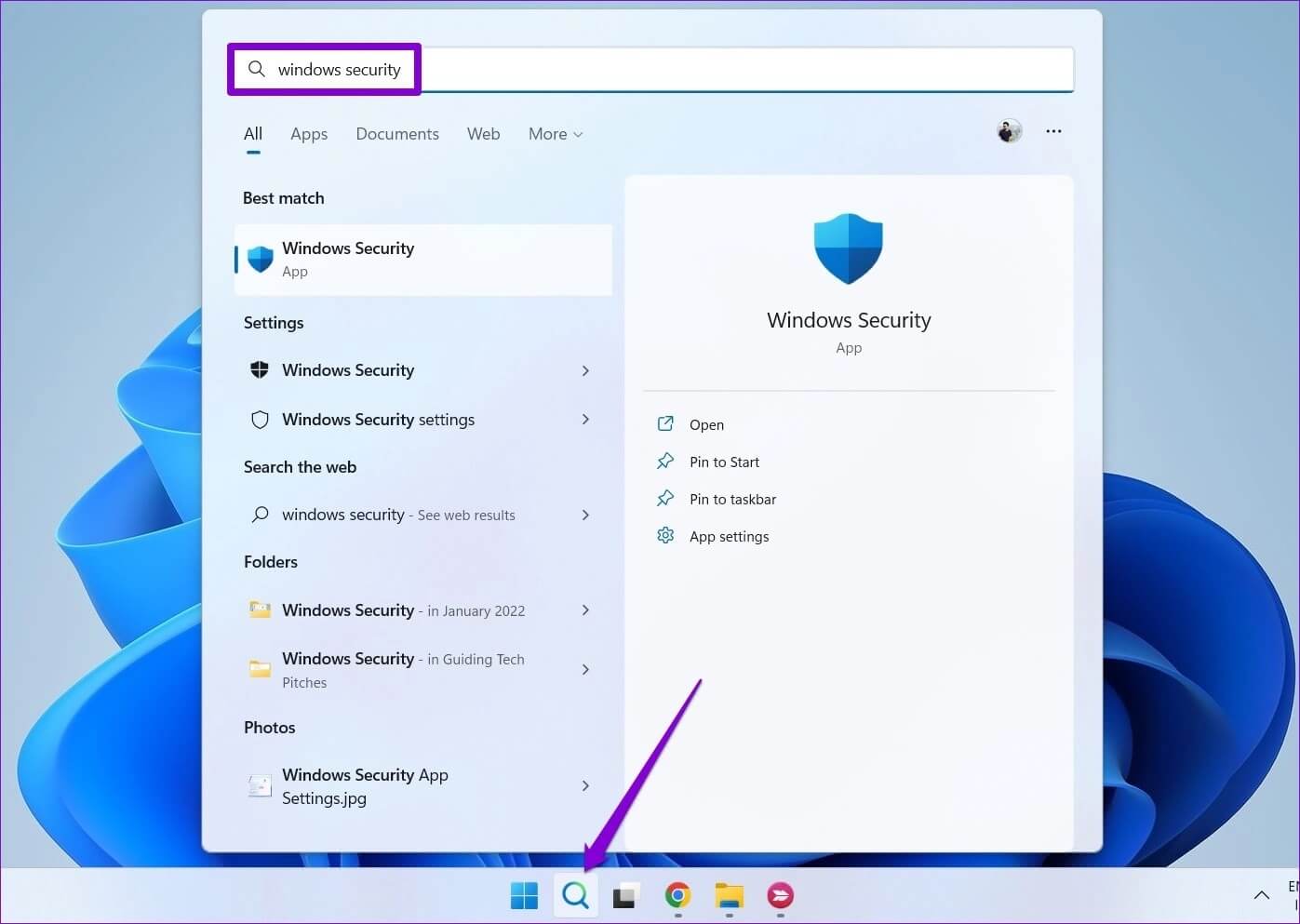 Open-Windows-Security-1397x993 5 حلول لإصلاح خطأ "يتعذر تحميل برنامج التشغيل على هذا الجهاز" على Windows 11