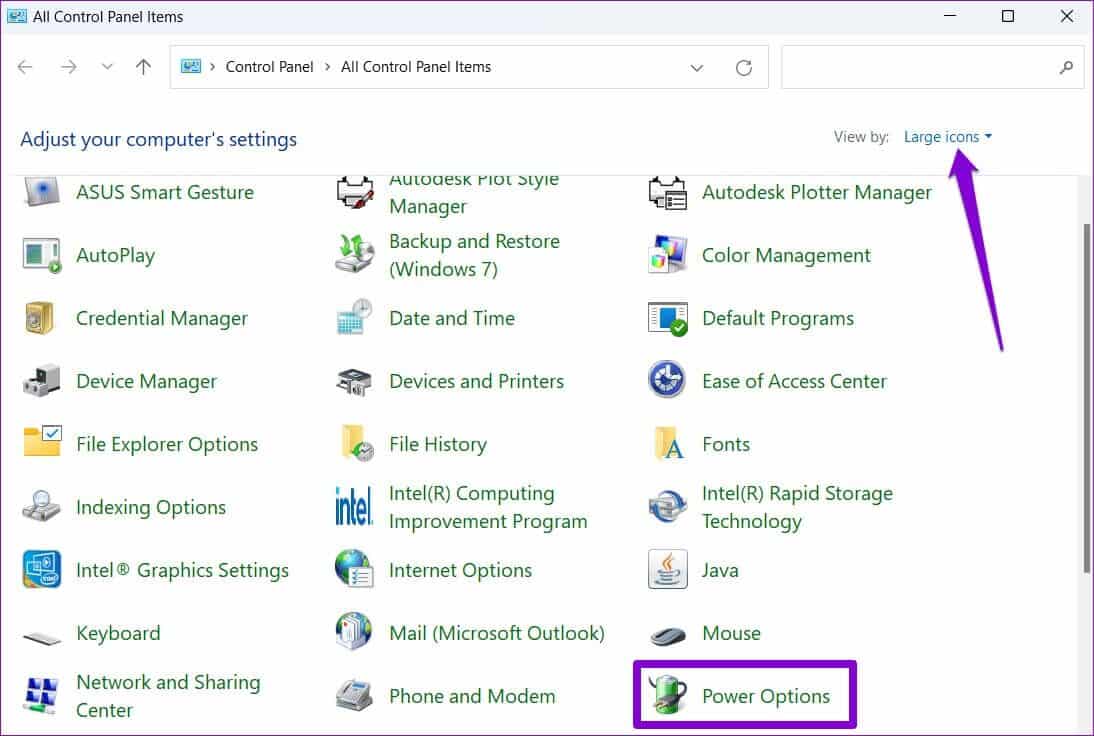 Power-Options-on-Windows-1-1-1094x736 أفضل 6 طرق لإصلاح عدم عمل وضع السكون على Windows 11
