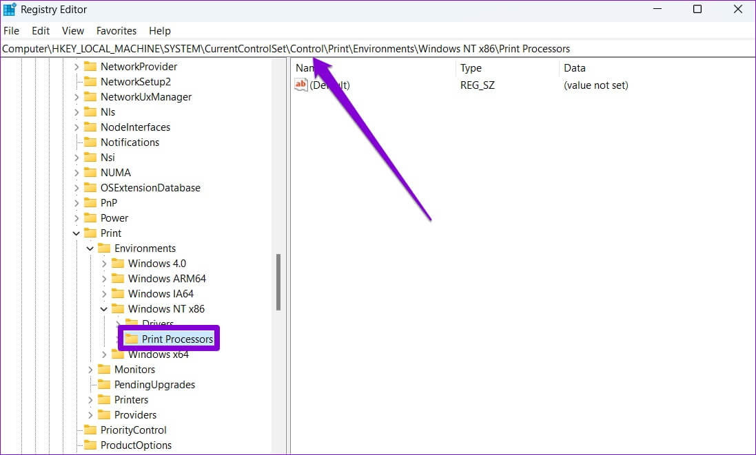 Registry-Editor-on-Windows-3-1097x661 أفضل 6 طرق لإصلاح استمرار خدمة التخزين المؤقت للطباعة في التوقف على Windows 10 و Windows 11