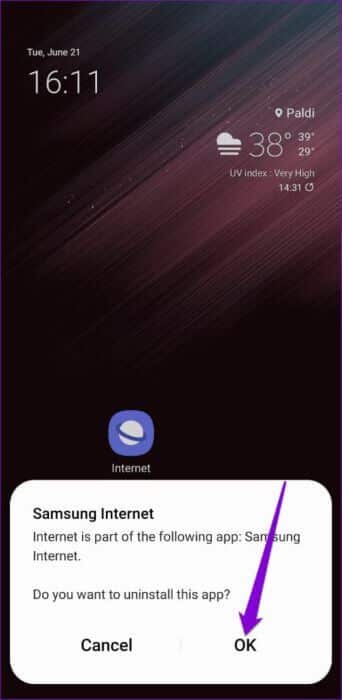 أفضل 6 طرق لإصلاح استمرار متصفح الإنترنت من Samsung في الفتح تلقائيًا - %categories