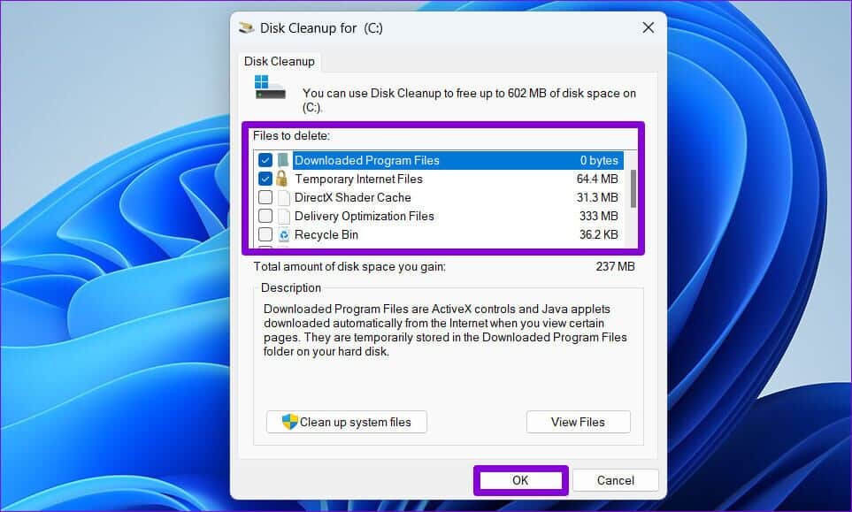 Select-Temporary-Files-on-Disk-Cleanup-2-963x579 أفضل 7 طرق لإصلاح خطأ نفاد ذاكرة الكمبيوتر في Windows 10 و Windows 11