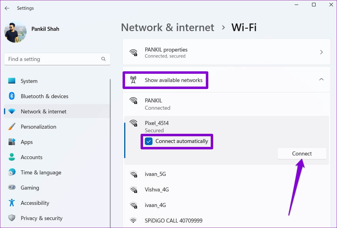 أفضل 8 طرق لإصلاح عدم اتصال Windows 11 بشبكة Wi-Fi تلقائيًا - %categories